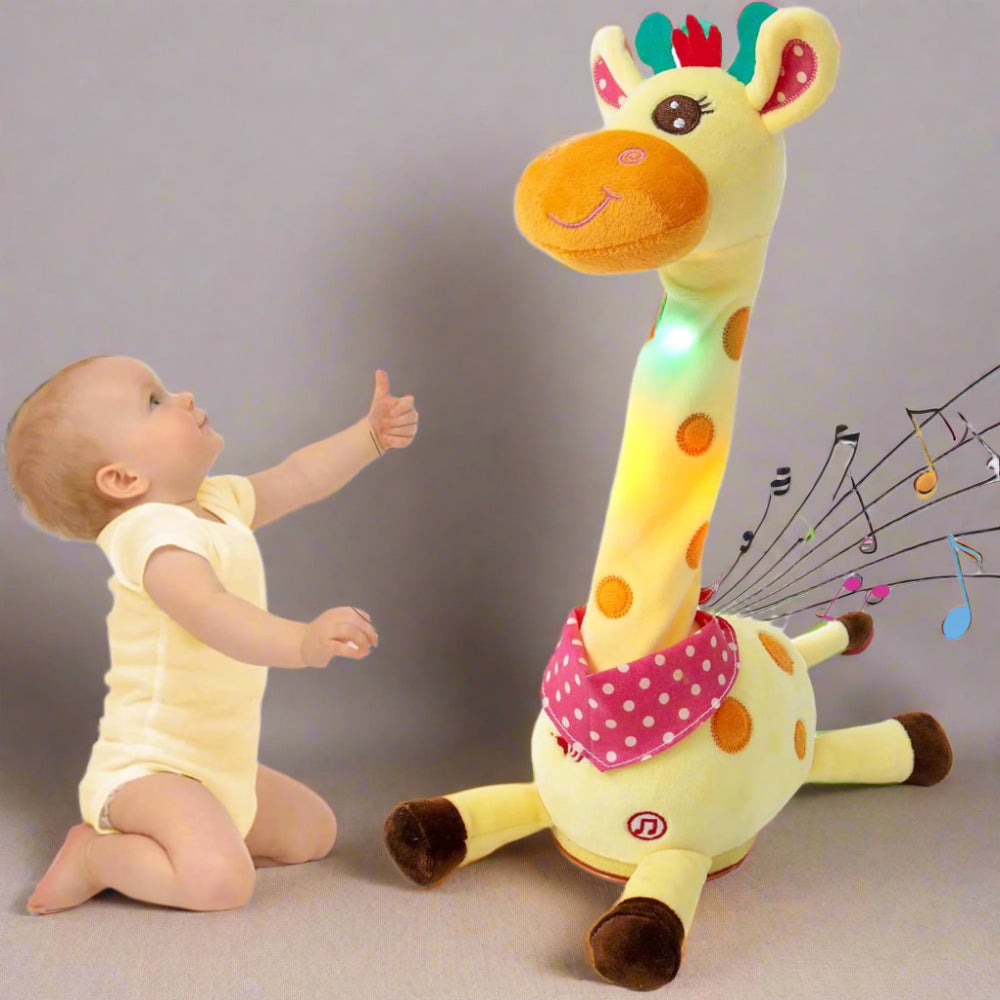 Fun Cute Singing Giraffe Stuffed Animal