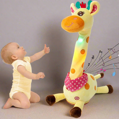 Fun Cute Singing Giraffe Stuffed Animal