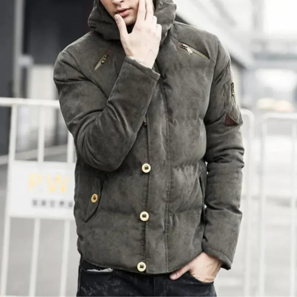 Men's Fashionable Steven Hoodie Jacket - OutfitLondon