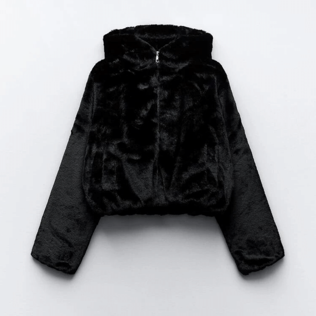 Luxury Faux Fur Ladies Winter Coat - OutfitLondon