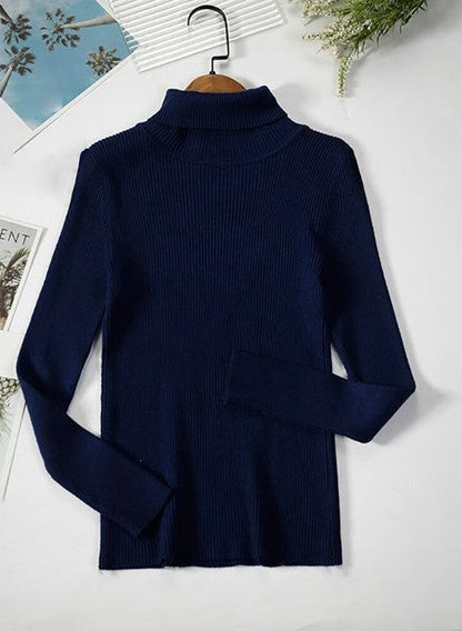 Warm Cozy Cashmere Turtleneck Sweater