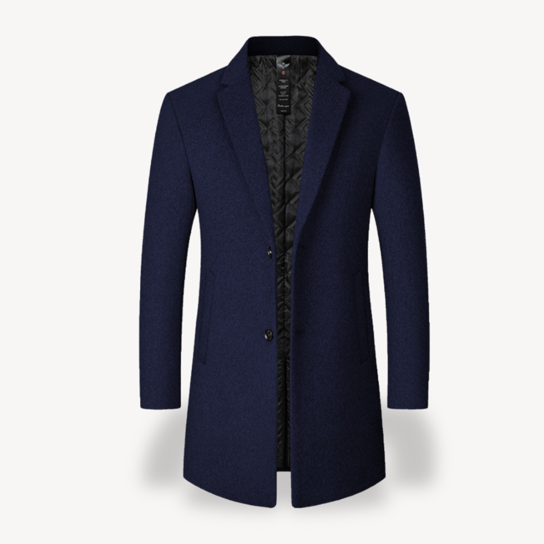 Warm Waterproof Mens Winter Overcoat