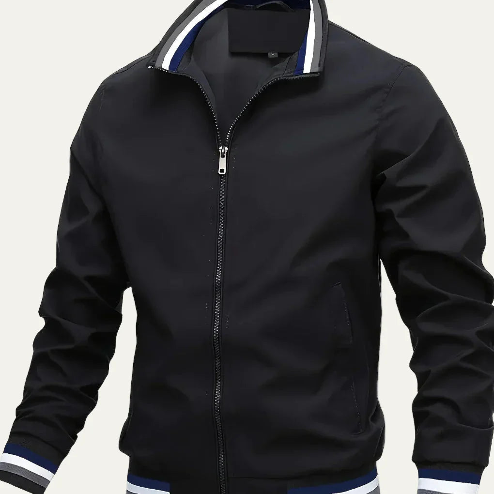 Men's Large Fit Parka Bomber Jacket