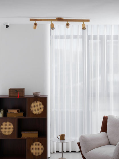 Compact Wooden Dimmable LED Spot Light