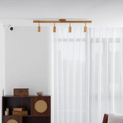 Compact Wooden Dimmable LED Spot Light