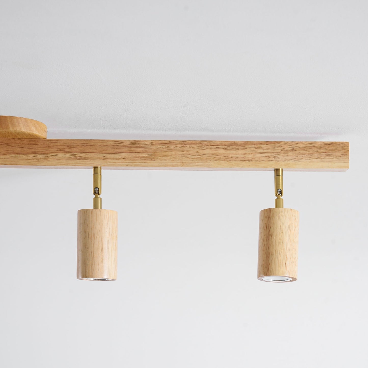 Compact Wooden Dimmable LED Spot Light