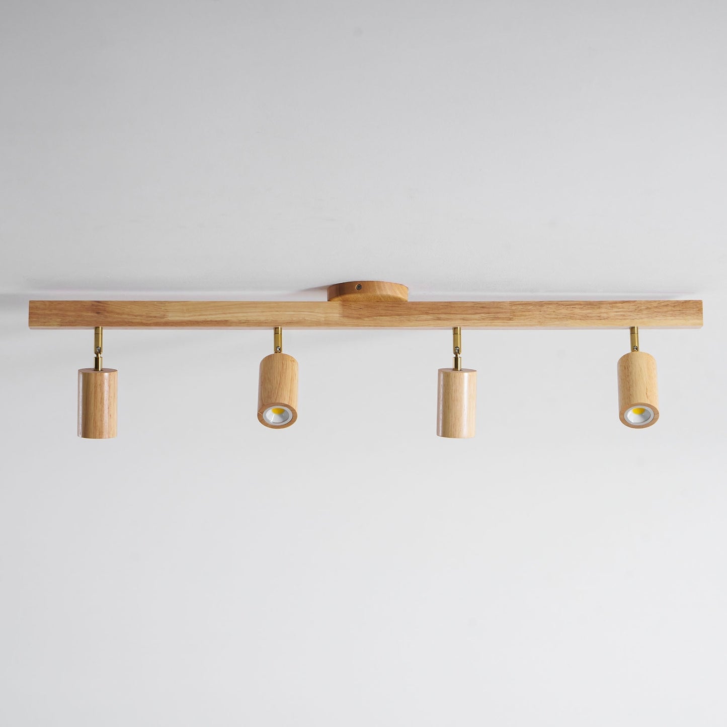 Compact Wooden Dimmable LED Spot Light