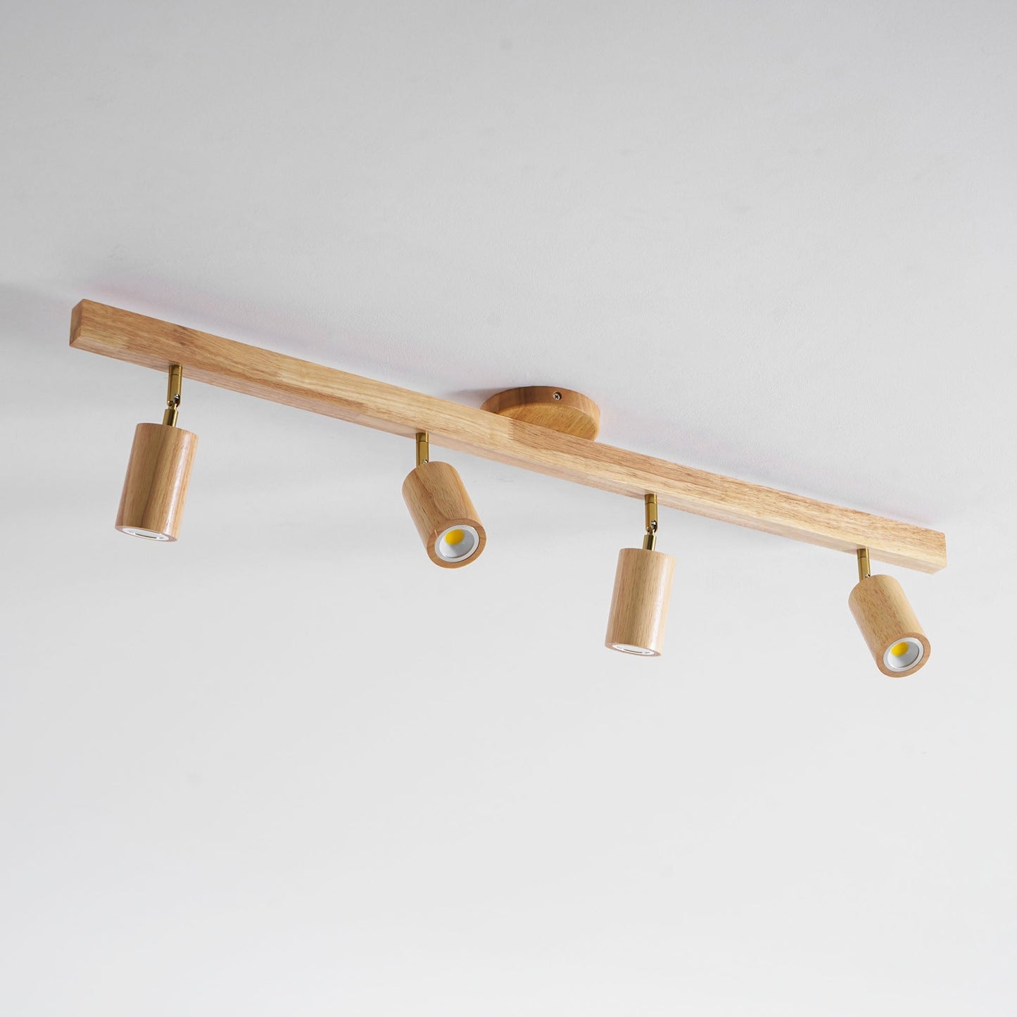 Compact Wooden Dimmable LED Spot Light