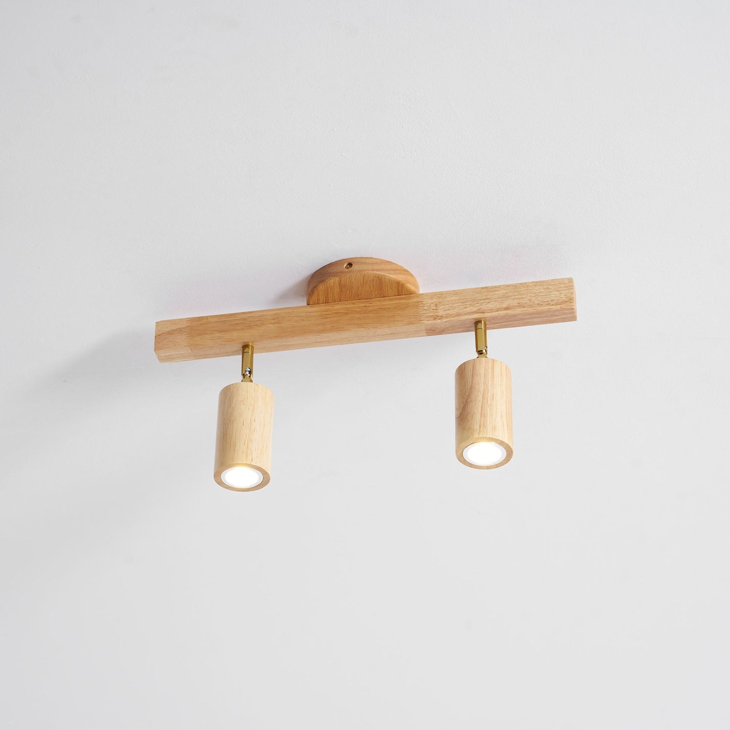 Compact Wooden Dimmable LED Spot Light