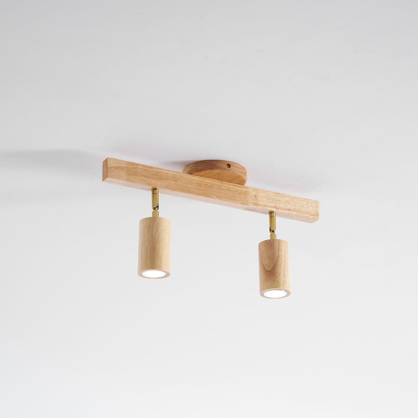 Compact Wooden Dimmable LED Spot Light