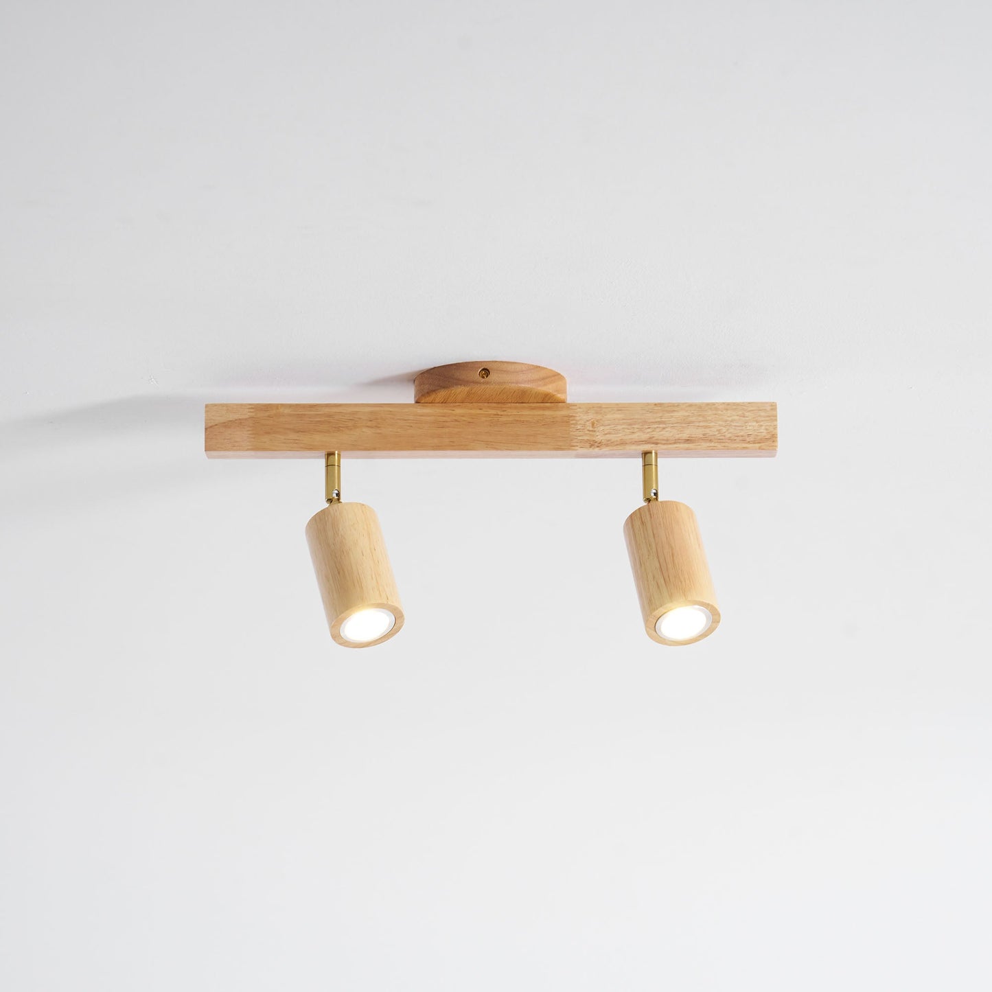 Compact Wooden Dimmable LED Spot Light