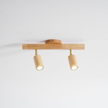 Compact Wooden Dimmable LED Spot Light