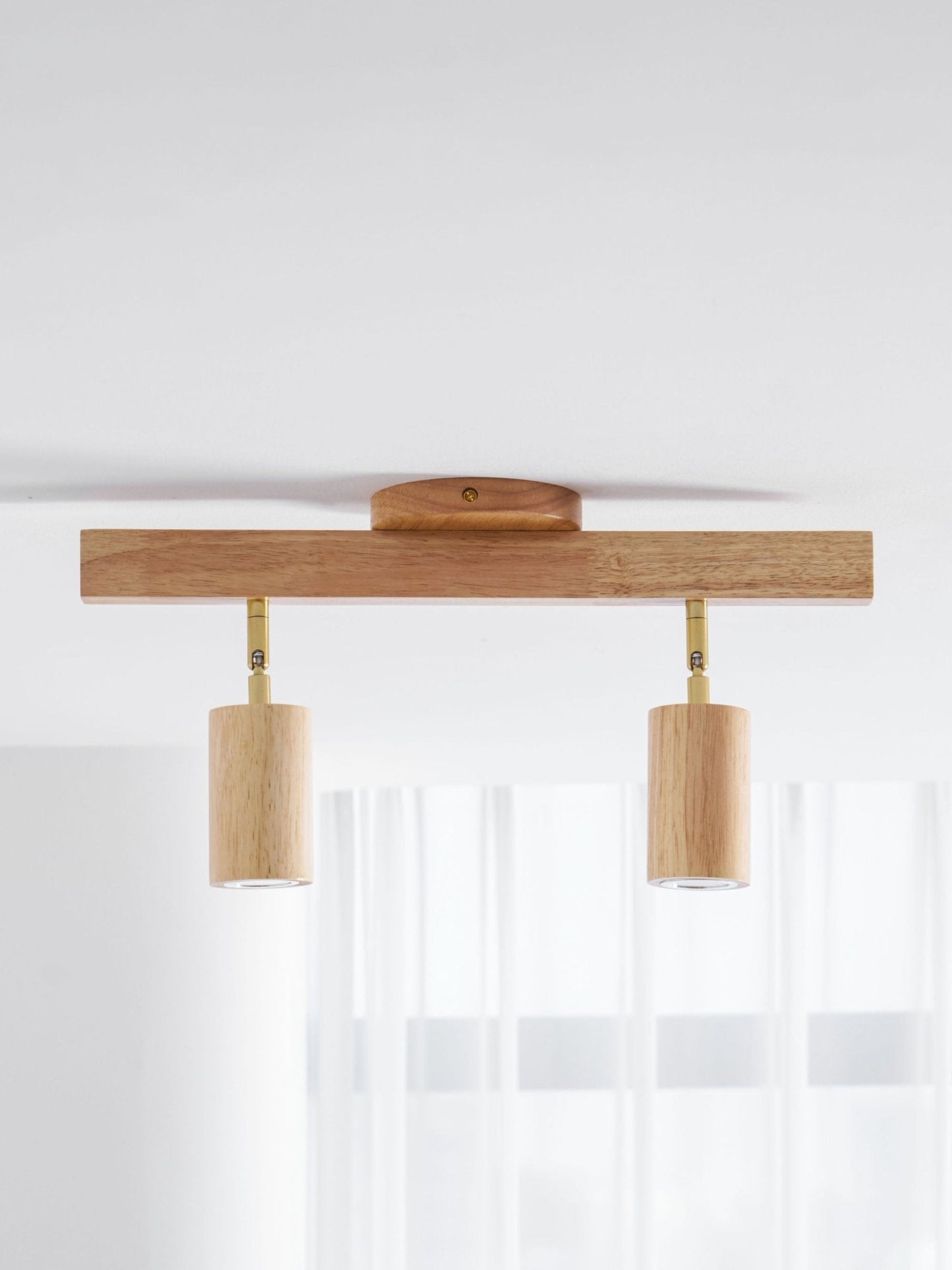 Compact Wooden Dimmable LED Spot Light
