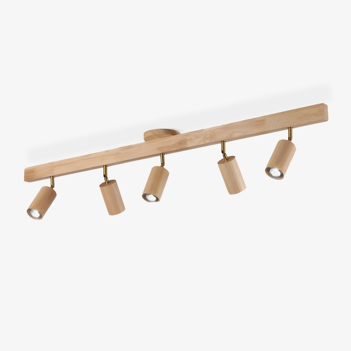 Compact Wooden Dimmable LED Spot Light