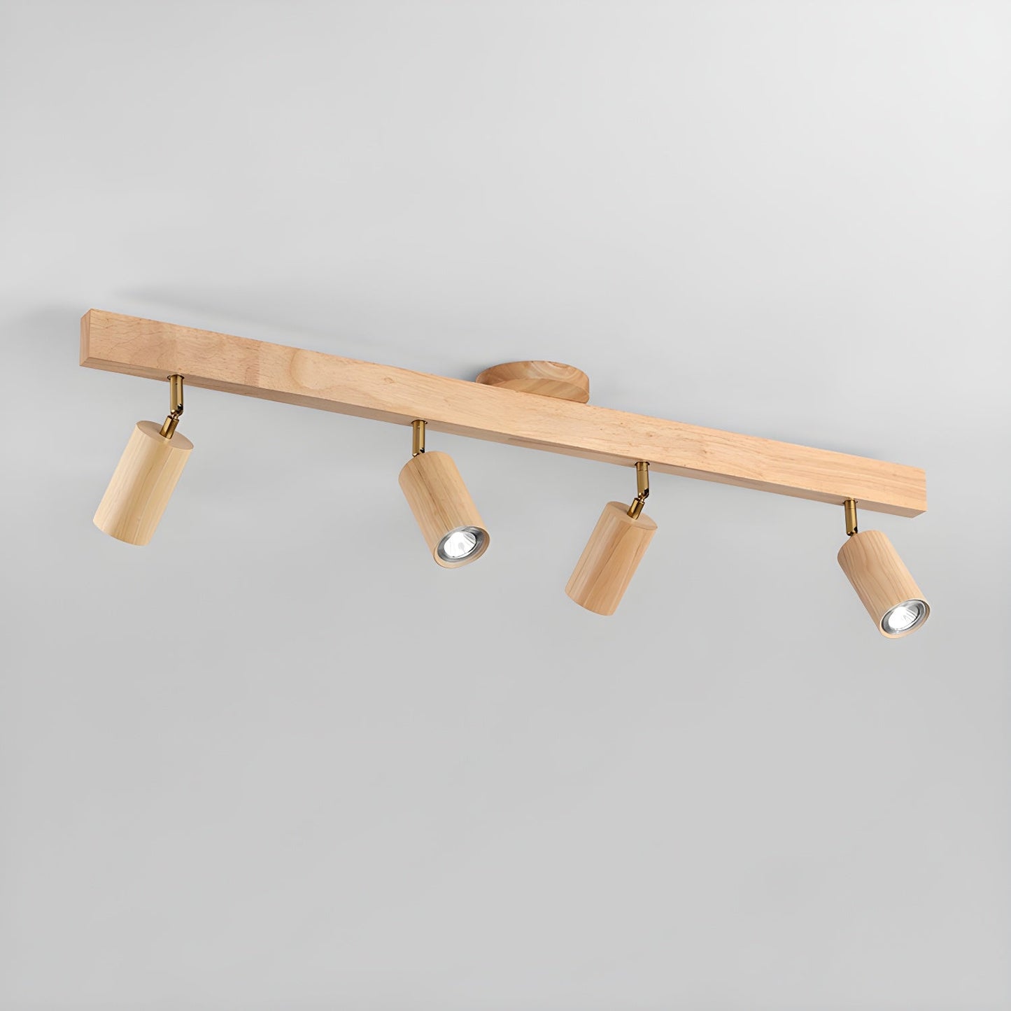 Compact Wooden Dimmable LED Spot Light