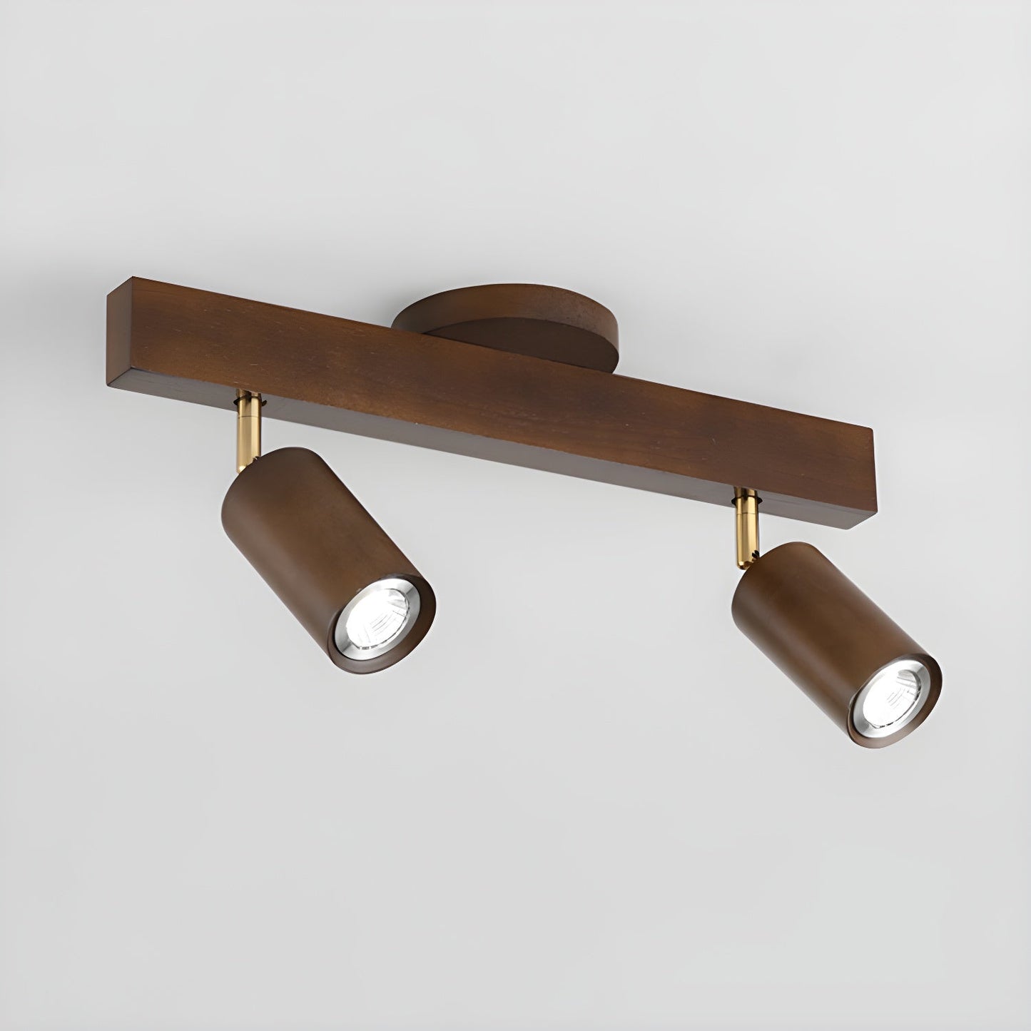 Compact Wooden Dimmable LED Spot Light