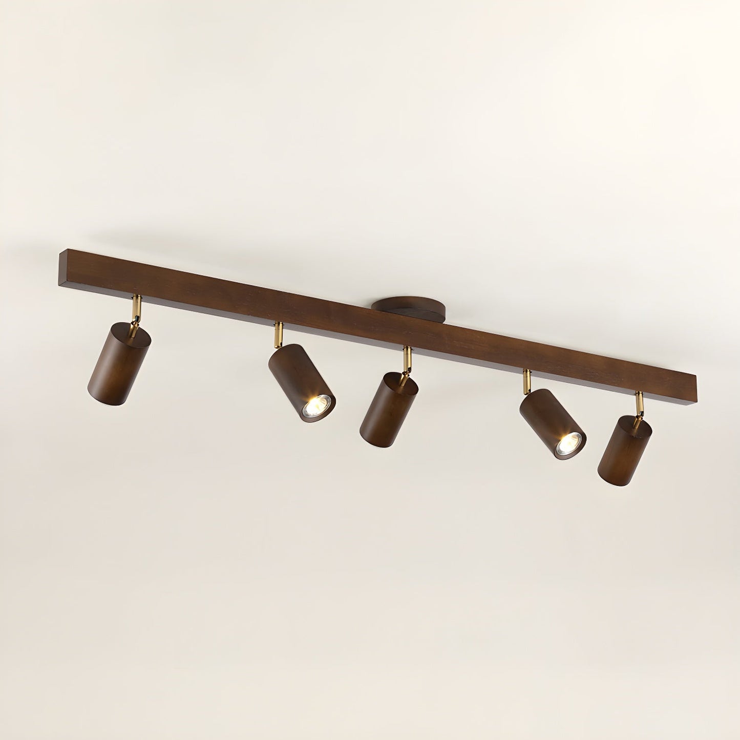 Compact Wooden Dimmable LED Spot Light