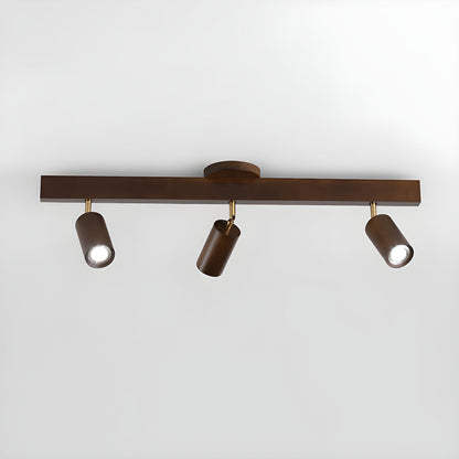 Compact Wooden Dimmable LED Spot Light