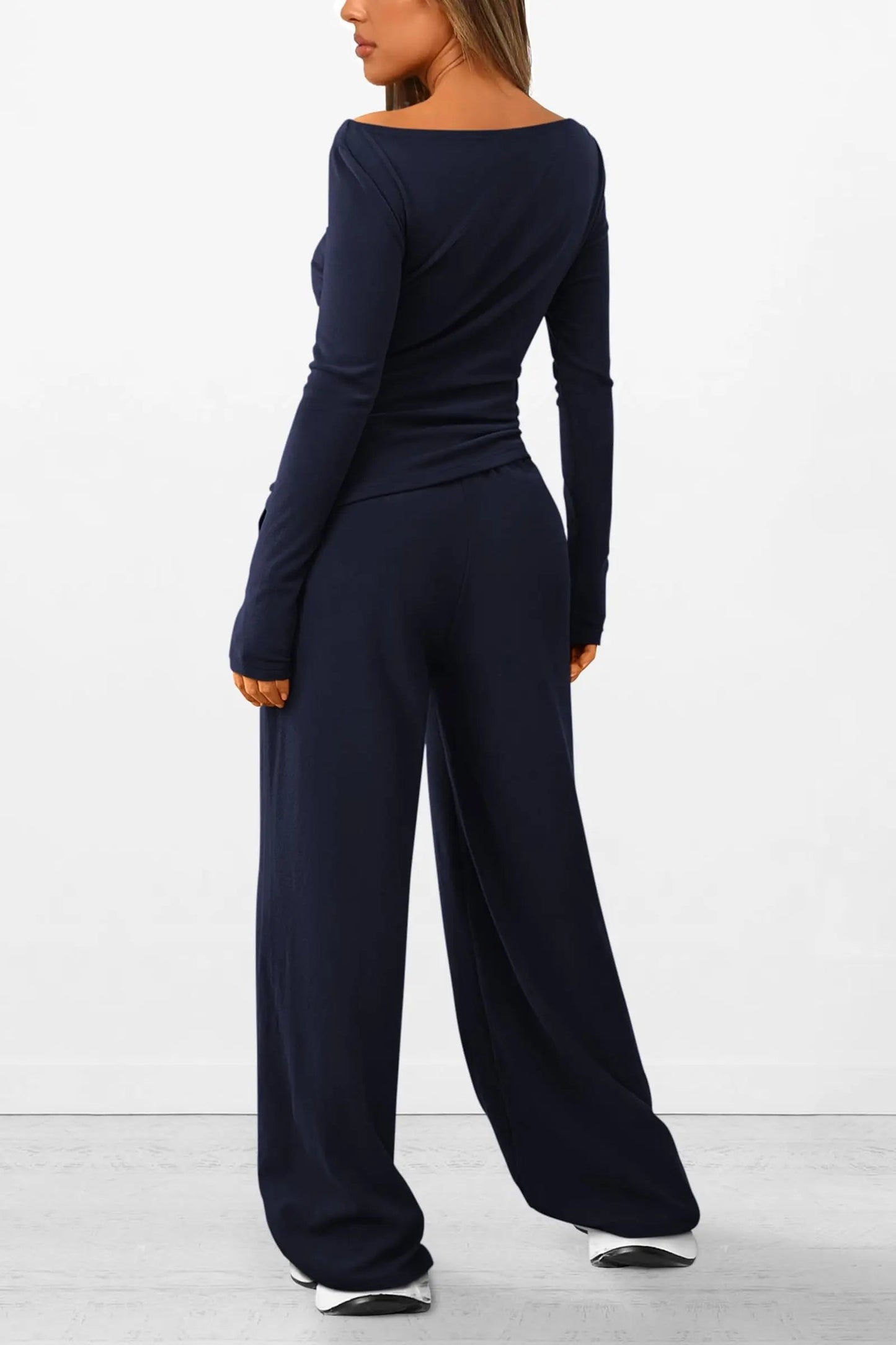Comfy Tee and Loose Fit Pants Outfit Set