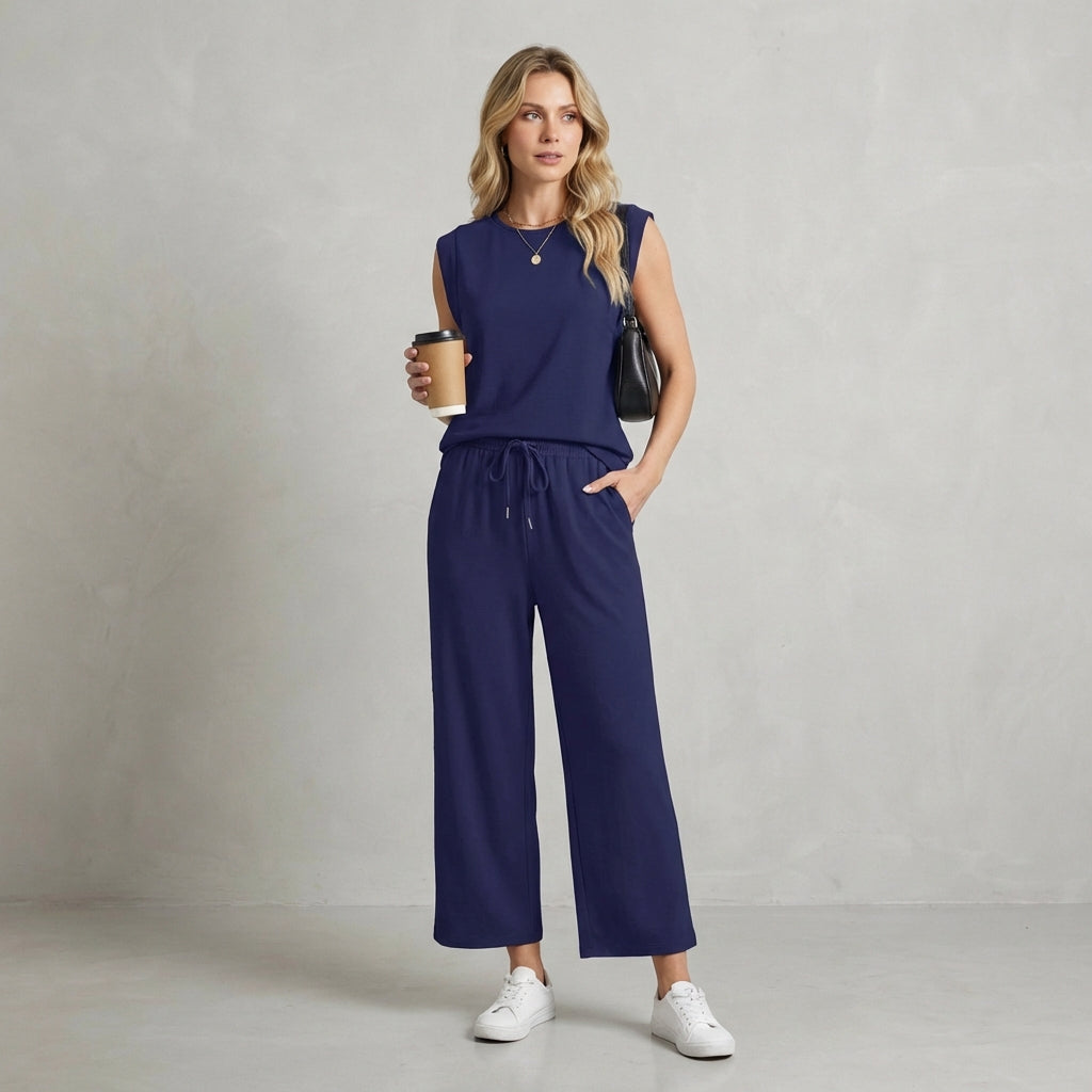 Comfortable Loose Fit Two Piece Outfit Set