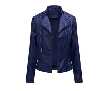 Soft Sheepskin Biker Jacket
