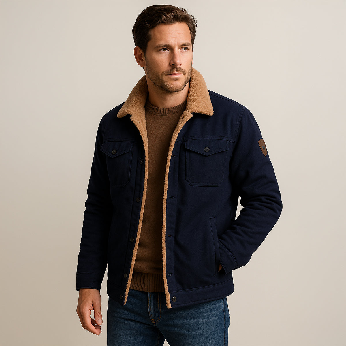 Thermal Insulated Mens Winter Parka Coat