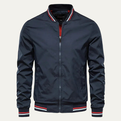 Men's Classic Skinny Fit Bomber Coat