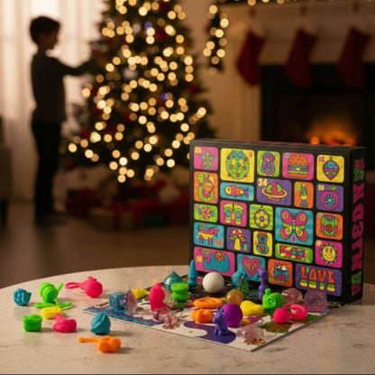 Fun Fidget Toy Countdown Calendar with 24 Daily Treats - OutfitLondon