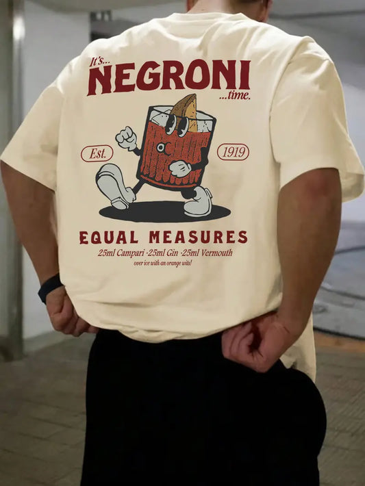 Men's Graphic T-Shirt Cocktail Design - OutfitLondon