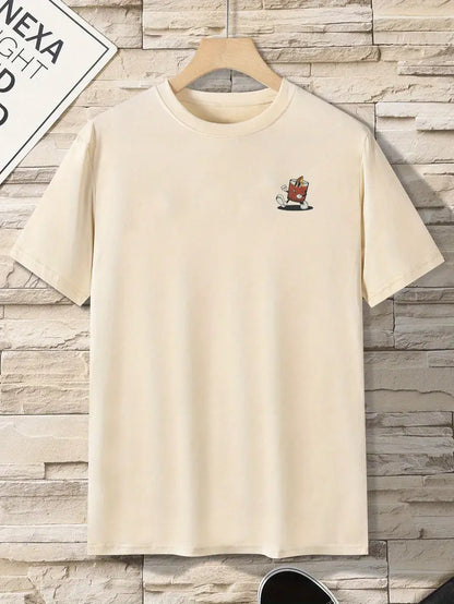 Men's Graphic T-Shirt Cocktail Design
