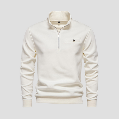 Simple Men's Lightweight Pullover Sweater - OutfitLondon