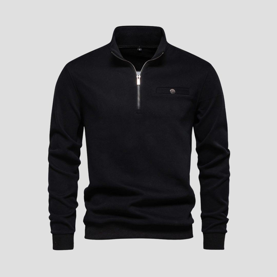 Simple Men's Lightweight Pullover Sweater