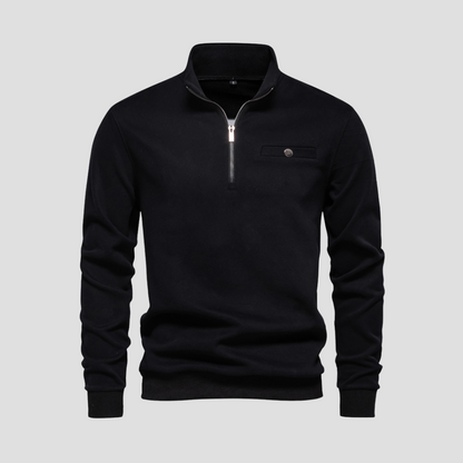 Simple Men's Lightweight Pullover Sweater