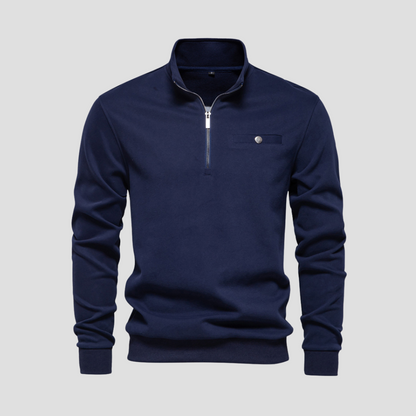 Simple Men's Lightweight Pullover Sweater