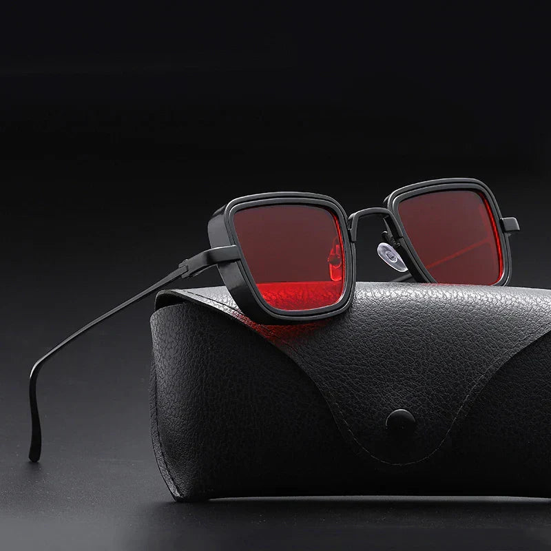 Classic Gold Sunglasses With UV Protection