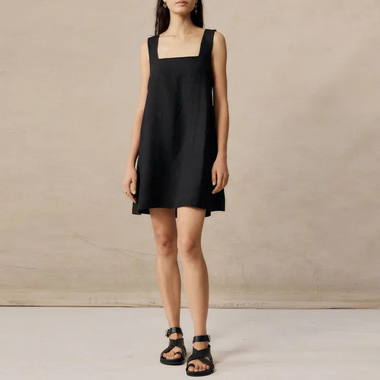 Bright Strapless Mini Sundress for Women - OutfitLondon