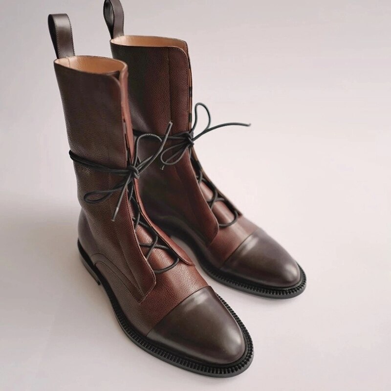 Women's Soft Faux Leather Ankle Boots