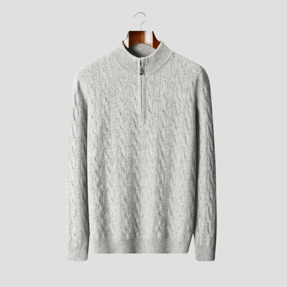 Warm Cable Knit Mens Sweater