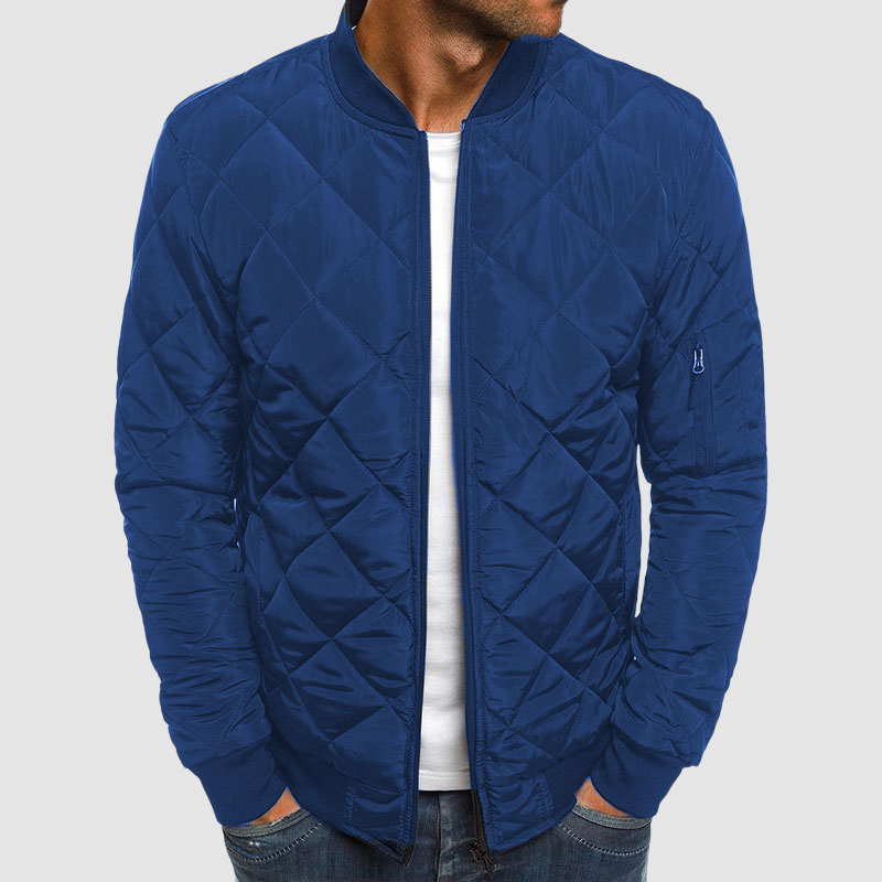 Lightweight Fall Bomber Jacket for Men with Insulation