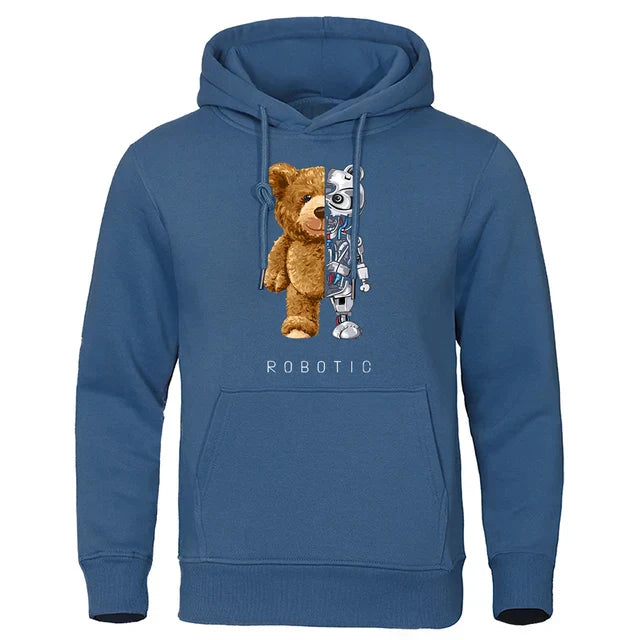 Cute Teddy Bear Hooded Sweatshirt