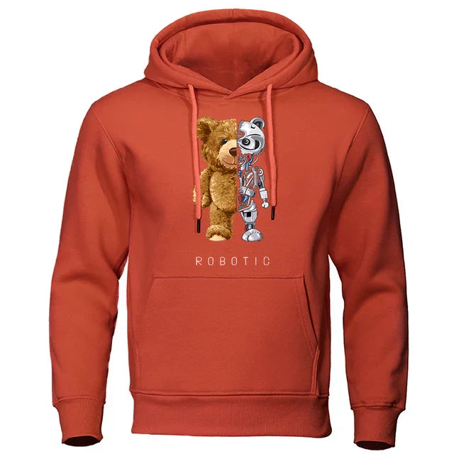 Cute Teddy Bear Hooded Sweatshirt