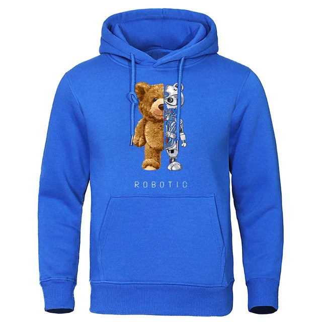 Cute Teddy Bear Hooded Sweatshirt