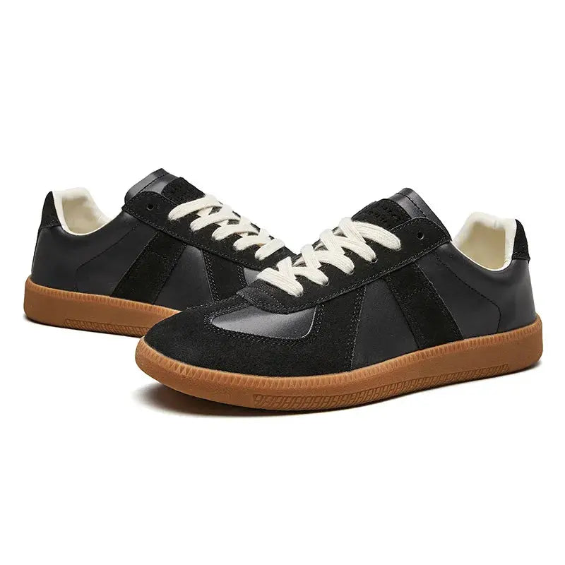 Classic Vintage Sneakers with Thick Cushioning