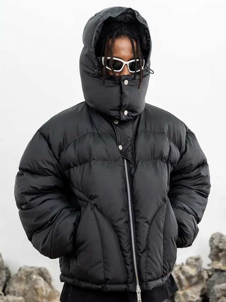 Warm Men's Puffer Parka Winter Jacket - OutfitLondon
