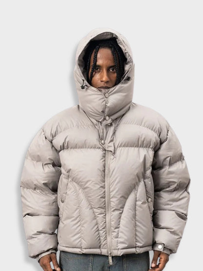 Warm Men's Puffer Parka Winter Jacket