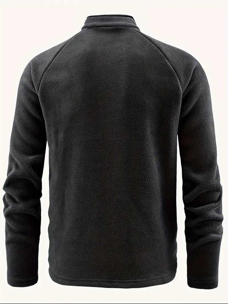 Men's Fleece Zip Up Sweater