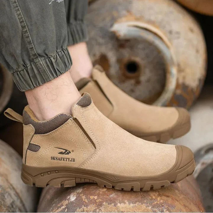 Grip Non-Slip Safety Work Boots - OutfitLondon