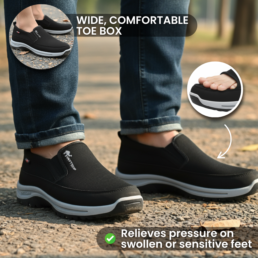 Grip Sole Classic Loafers - Comfortable Daily Shoes