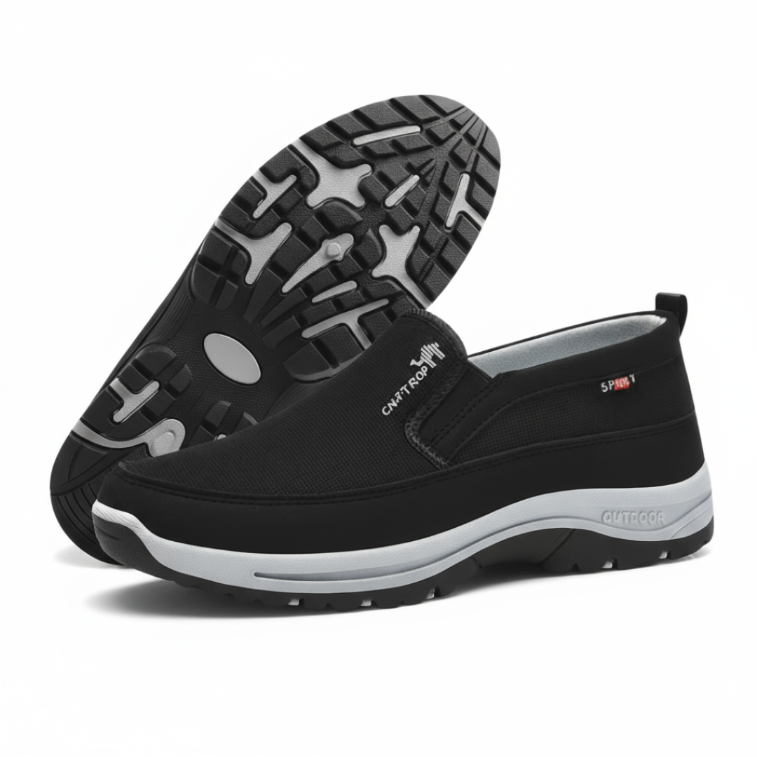 Grip Sole Classic Loafers - Comfortable Daily Shoes - OutfitLondon