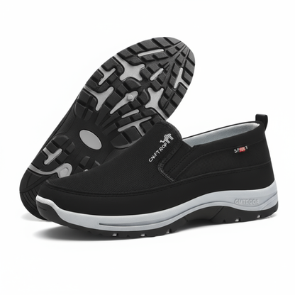 Grip Sole Classic Loafers - Comfortable Daily Shoes - OutfitLondon